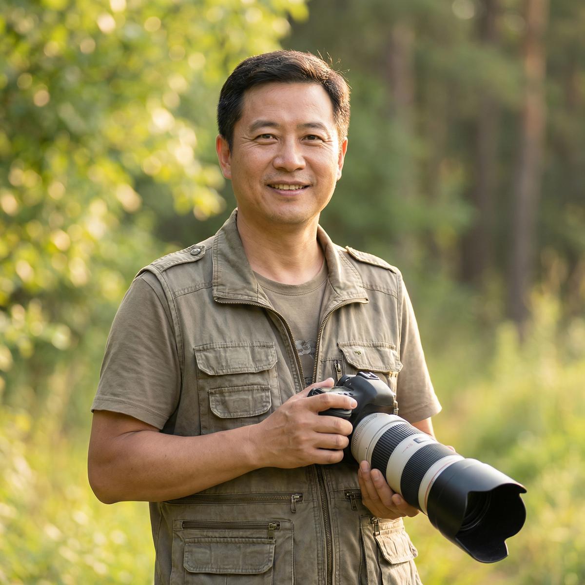 网红首席动物写真摄影师张远山